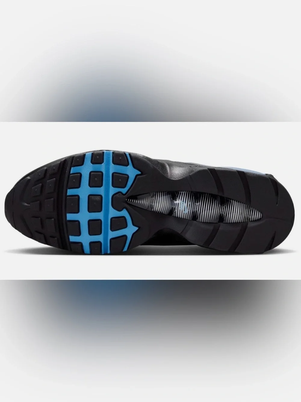 Nike Air Max 95 Big Bubble 'Tech Black University Blue' Men’s Size 12